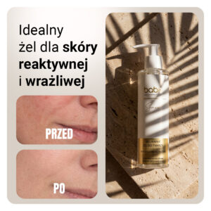 Delikatny żel do mycia twarzy Senso z niacynamidem, trehalozą i prebiotykami - obrazek 4