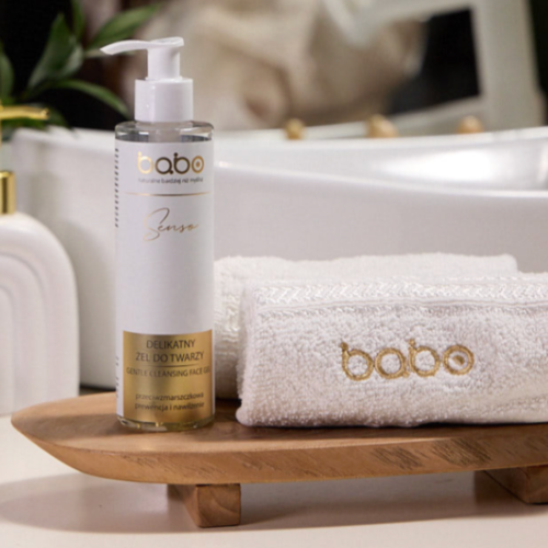 Delikatny żel do mycia twarzy Senso z niacynamidem, trehalozą i prebiotykami - obrazek 5