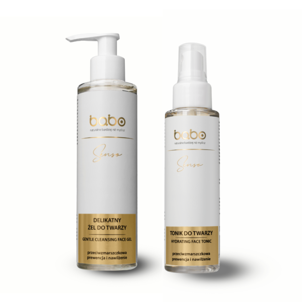 Zestaw tonizująco-myjący do skóry wrażliwej, podrażnionej, reaktywnej