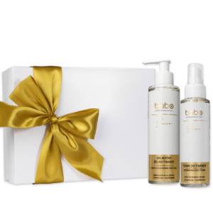 Zestaw prezentowy dla skóry wrażliwej i skłonnej do podrażnień | Serum tonizujące i delikatny żel