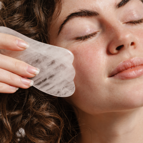 automasaż gua sha olejkiem czekoladowym