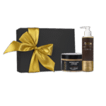 Zestaw prezentowy Czekoladowy Rytuał Pielęgnacyjny | Myjący olejek do masażu i demakijażu oraz bezwodny balsam czekoladowy